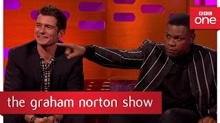 John Boyega owns some unusual ornaments - The Graham Norton Show 2017: Preview - BBC One