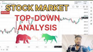 What is Top Down Analysis || Use Multiple Times Frames || Market Analysis || Trade Time With Azedo||