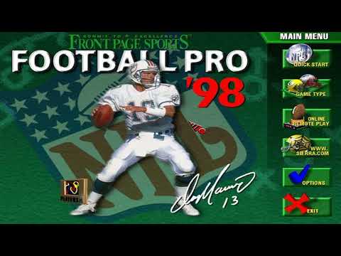Front Page Sports: Football Pro u002798 OST - BGM 1