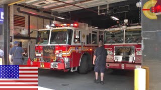 [NEW YORK CITY] Engine 9 returns into quarters | Chinatown | Dragon Fighters | FDNY | Ladder 6