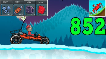 Hill Climb Racing - DUNE BUGGY in NORTHPOLE - Gameplay Walkthrough Part 852 (Android,iOS)