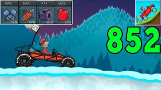 Hill Climb Racing - Dune Buggy In Northpole - Gameplay Walkthrough Part 852 Android,Ios