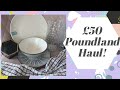 HUGE NEW IN SUMMER 2020 POUNDLAND HAUL £50 SPEND!