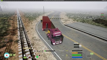 In The Long Run - Unreal Engine 4 Indie Game WIP - Train Loading and unloading