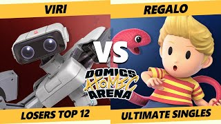 Domics Atomic Arena SSBU - PHNM | Regalo (Lucas) Vs. Viri (ROB) Ultimate Top 12 Losers