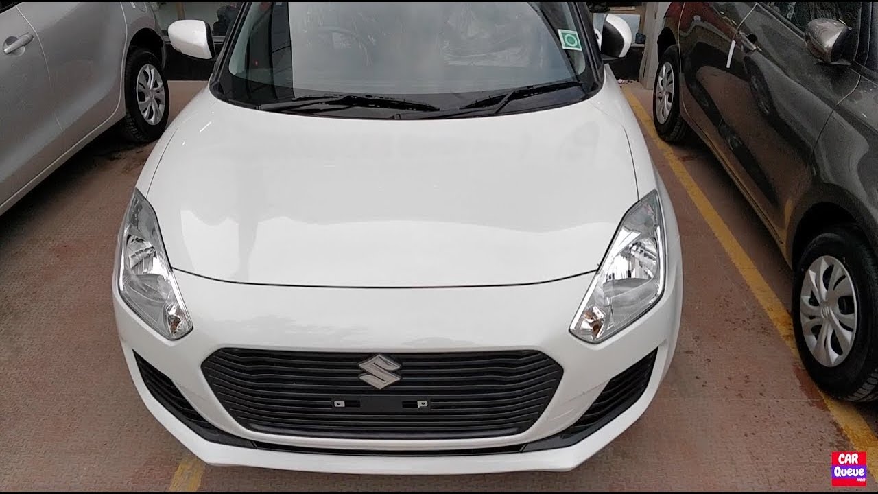 New Swift 2018 White Colour Vxi Vdi Model Interior Exterior Walkaround New Swift White Colour