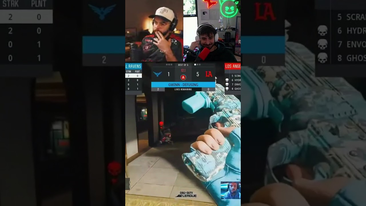 Nadeshot Reacts to Scraps RC-XD Play🤣🤣