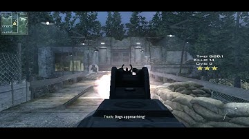 How to Finish the 1st Training Course in MW3 in under 30 sec!
