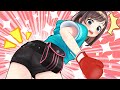 ど・・・どこみてんのよっ!【Fit Boxing 2】