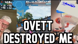 I Got Destroyed By Zwift King Freddy Ovett