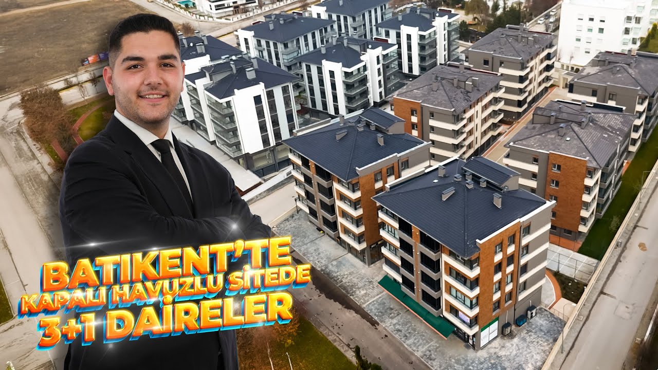Batıkent Mahallesi Havuzlu Sitede 3+1 Daireler - EV TURU - EMİR MOUSAVİ - ESKİŞEHİR