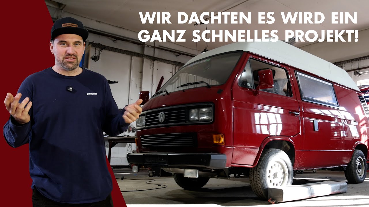 VW T3 Restaurierung! Mehr Aufwand als gedacht