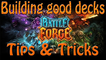 Battleforge Commentary How-to Tutorial:How to build a good deck, Card combinations, Tips and Tricks!