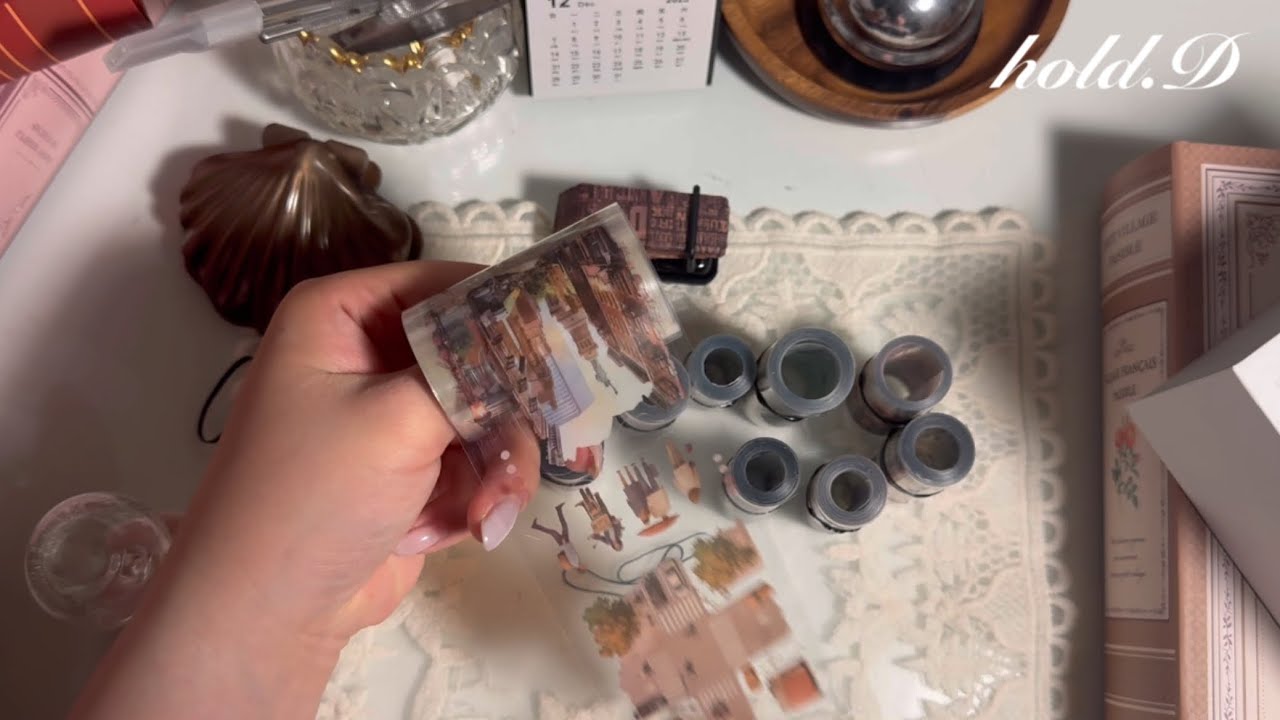 ASMR 2026년의 첫 다꾸❤️, 예쁘게 스티커 정리까지 