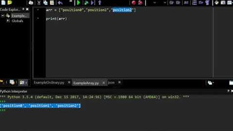 เขียนไพธอน ตอน สร้างตัวแปรแบบข้อมูลชุด array ยังไง