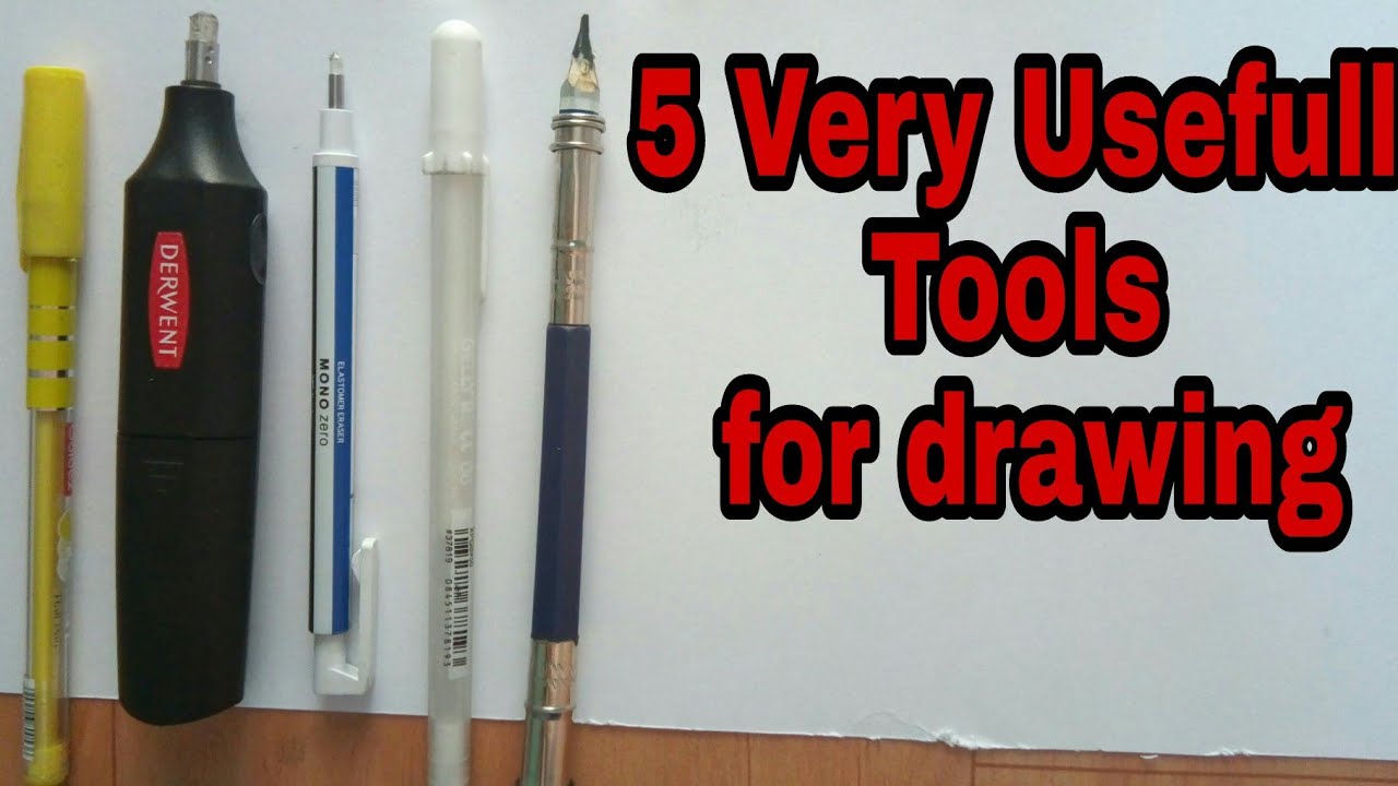 5 Essential Drawing Tools for Artists