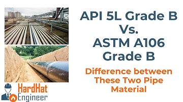 What is the difference between API 5L Grade B and ASTM A106 Grade B Pipe?