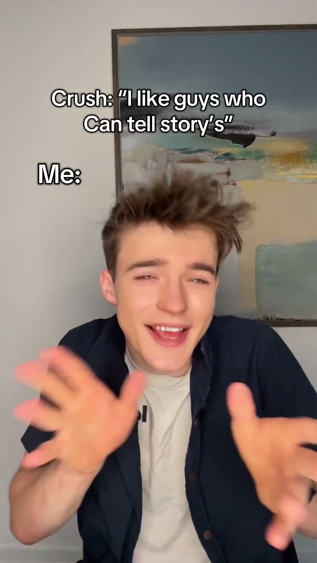 Oh I can tell story’s… ?