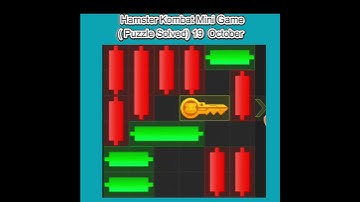 Hamster Kombat |Daily puzzle Solved 19 october| hamster kombat mini game | mini game hamster kombat.
