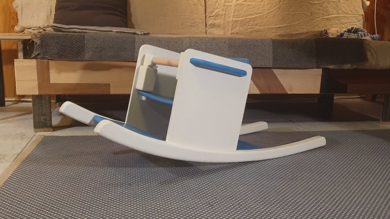 Rocking Chair with a safety boom for the smallest - Design furniture ...