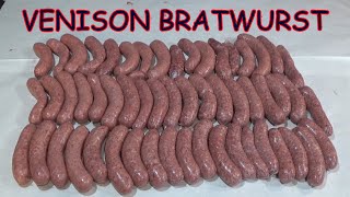 How To Make Venison Bratwurst