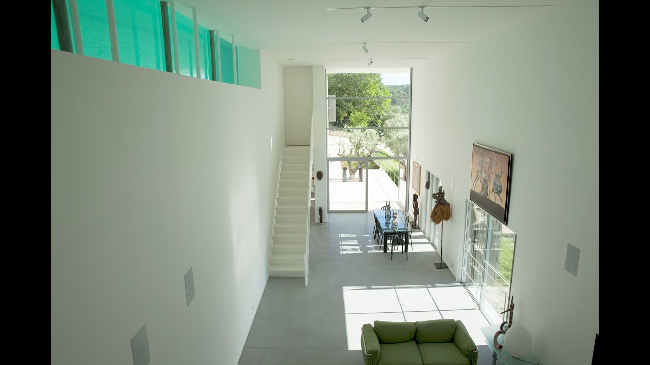 Maison contemporaine en provence youtube