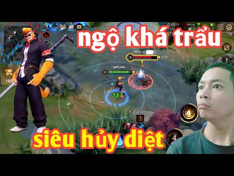 Liên Quân _ Ngộ Khá Trẩu Hủy Diệt Team Bạn Cực Ghê | Khiến Ai Gặp Cũng Bỏ Chạy