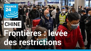 En Chine, fin de la quarantaine pour les voyageurs internationaux • FRANCE 24