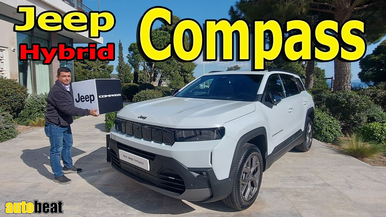 Πρώτη οδήγηση του καινούργιου Jeep Compass 1.2 Hybrid – Video