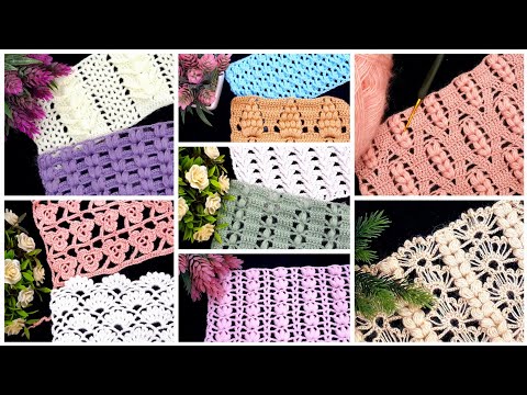 Çok kolay 99 çeşit tığ işi yelek battaniye örnekleri & crochet knitting patterns
