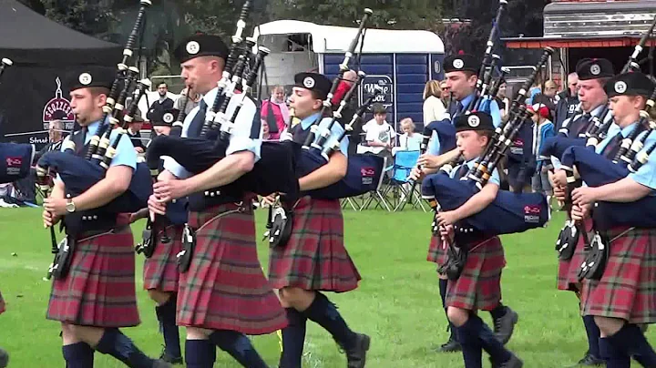 Vale Of Atholl Pipe Band Highland Games Perth Pert...