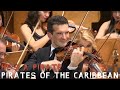 Pirates of the caribbean  hes a pirate  violin piano  orchestra