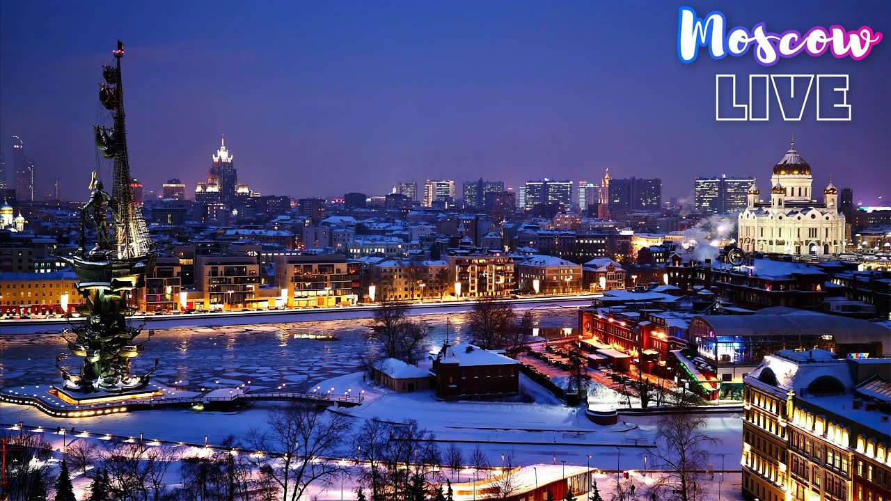 Москва – набережные острова Балчуг и Садовническая улица, Дом музыки и ...