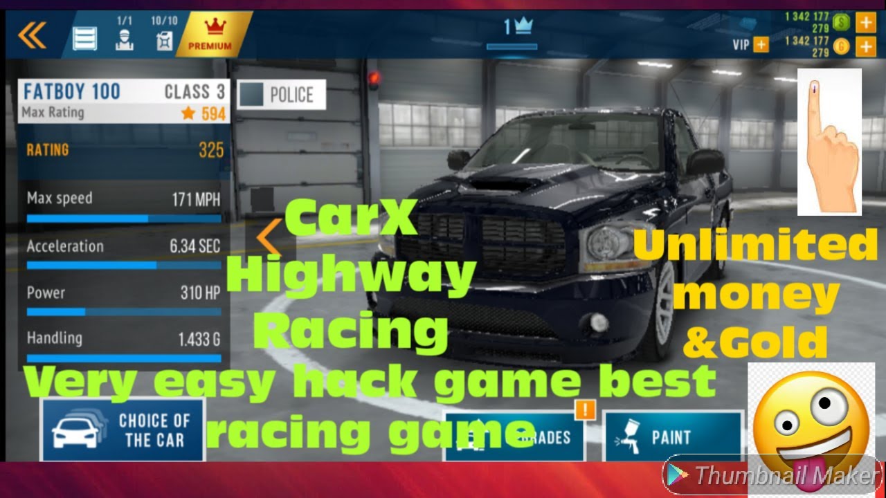 How To Get Unlimited Money&Gold CarX Highway Racing CarX Highway