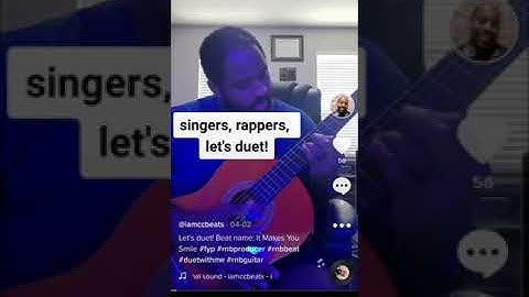 How to make Duets on TikTok #shorts #rapbeats #rnbbeats #duet #tiktok