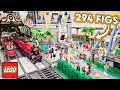 294 MINIFIGURES PLACED! LEGO Amusement Park Update