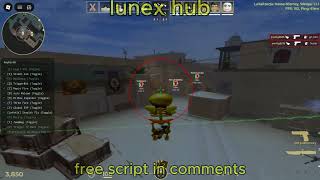 ✨[FREE] Blox Strike script | lunex hub | Silent Aim, Fly, Speedhack, Esp and more
