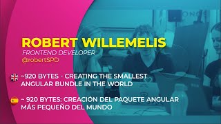 Creating the smallest Angular Bundle in the world | Robert Willemelis | #NgConfCo2020 [Español] Net Worth