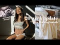 VLOG: 20 Week Pregnancy Update, making cake craving + new clothing launch!