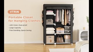 41.7 Inch Wide Portable Closets - B0DN1KSDFV、B0DRHXWG7X、B0DRHXCJP5