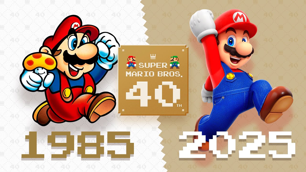 Documentaire Super Mario Bros 🍄 Spécial 40 ans #Mario #nintendo 