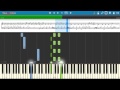 Земфира - Мачо на пианино (piano cover) [Synthesia] by 11ans11