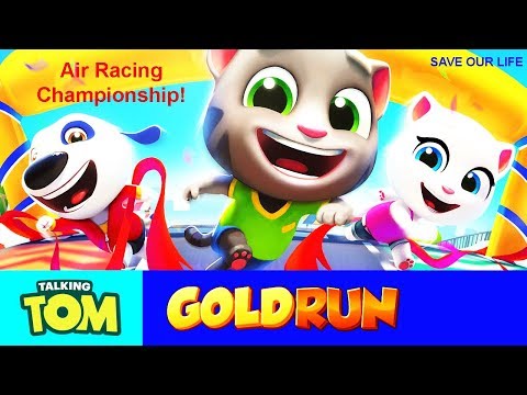 Talking Tom gold run - Air Racing Championship!!