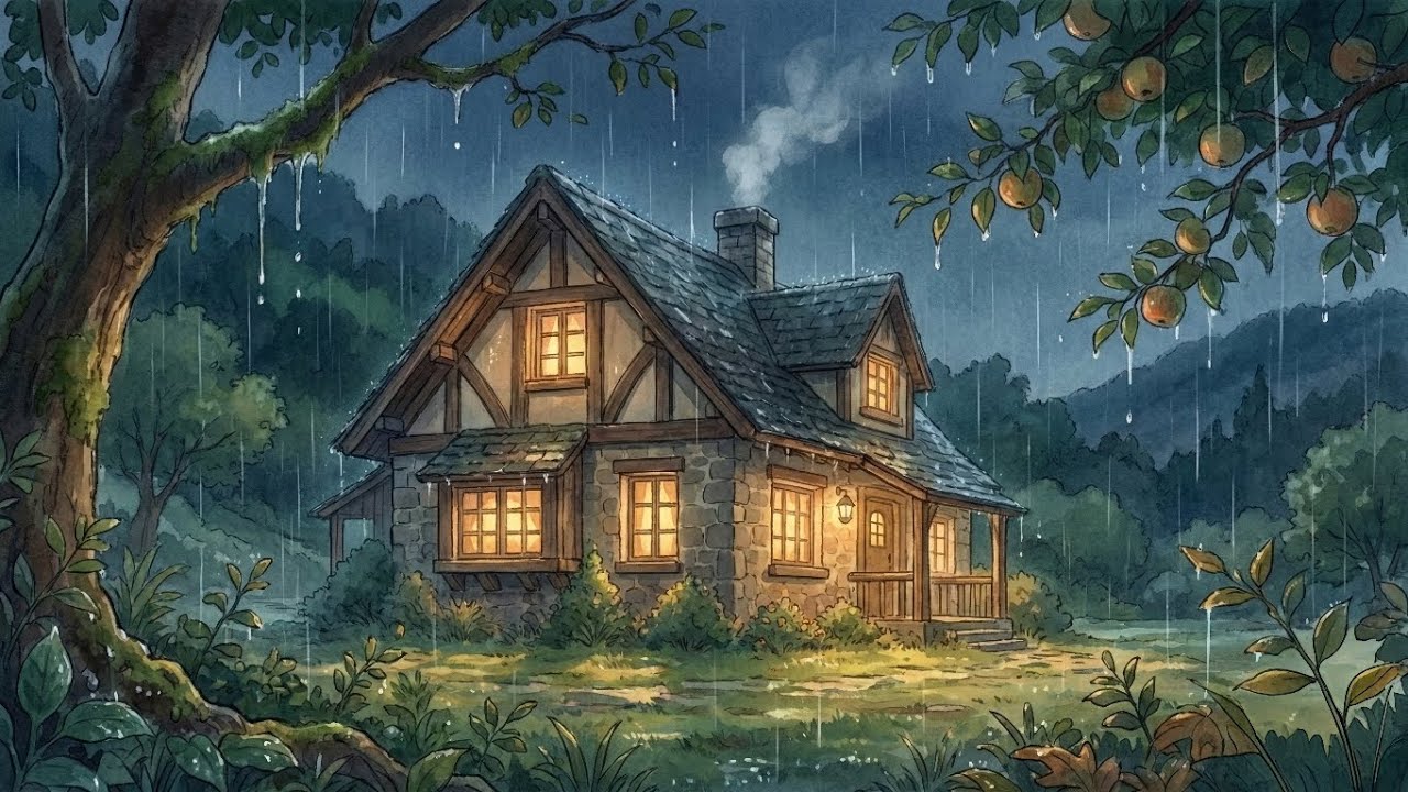 Rainy Day Garden — A Cozy Life in the Monsoon 🌿🌧️