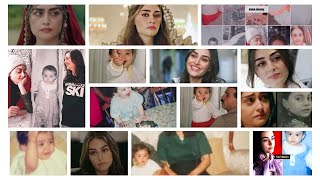 Esra Bilgic (Halima sultan) Rare Childhood pics#esrabilgic #ertugrul #halimasultan screenshot 2