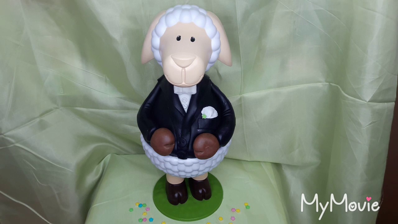 Kommunion Schaf Torte Kuchen Bräutigam