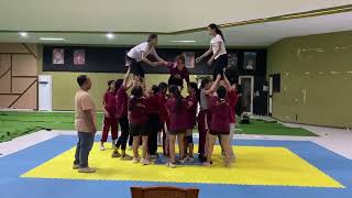 VOXER - CHEERLEADING PRACTICE ROUTINE