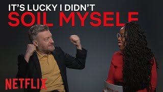 Charlie Brooker On Black Mirror Easter Eggs, Uber Ratings and Peppa Pig | Netflix IX Charlie Brooker On Black Mirror Easter Eggs, Uber Ratings and Peppa Pig | Netflix IX