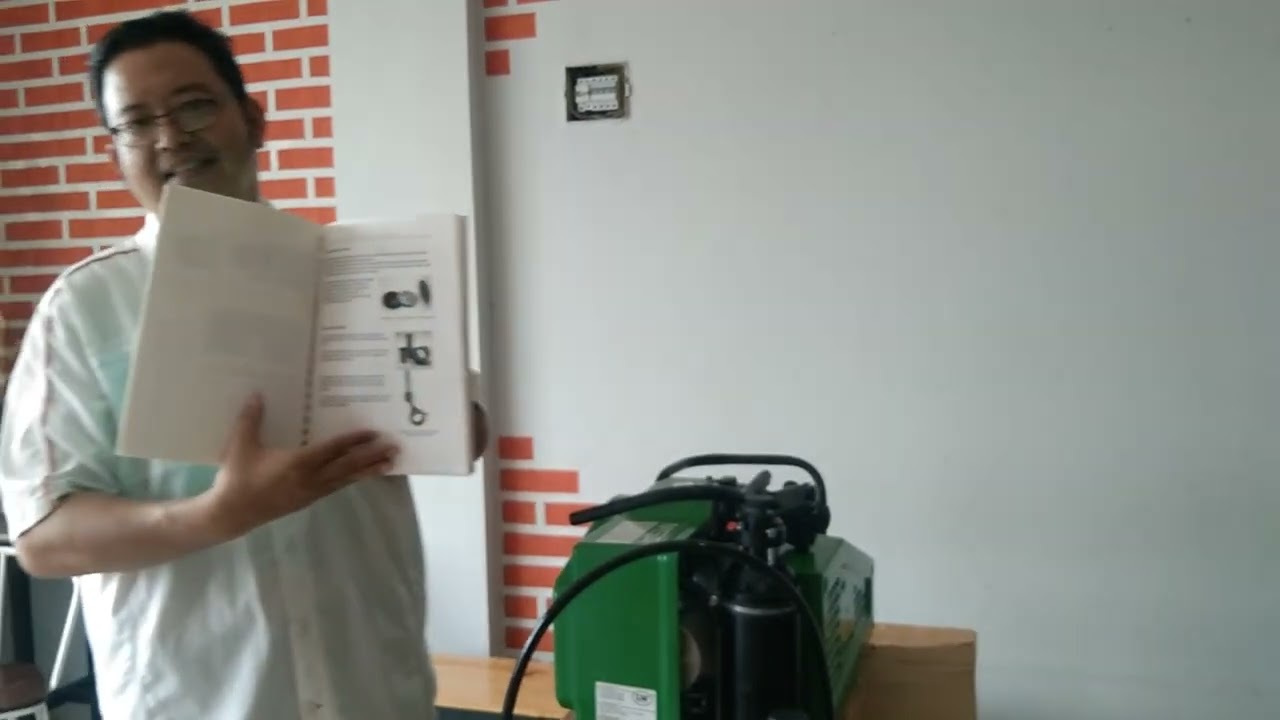 Unboxing SCBA Breathing Air Compressor L&W 100 E1 (ECO) Made in Germany Part 1