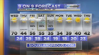 KCAU 9 Weather at 10:00 p.m. screenshot 5